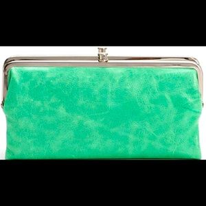 Green Hobo special edition leather Lauren wallet